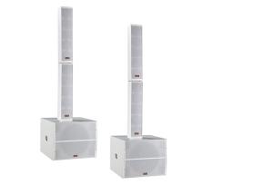 Wholesale 8 ohm 200W Church Speaker Systems 4x4&quot; Aluminium Column Speaker from china suppliers
