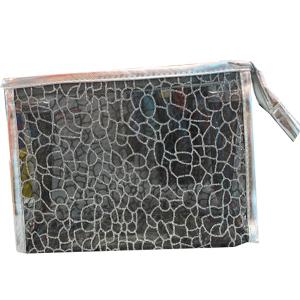 Wholesale Fashionable Portable Clear Makeup Bag in Nylon Mesh Reusable Feature from china suppliers