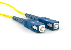 Wholesale SC LC Patch Cable Fiber Optic Patch Leads 3.0mm Violet Color OFNR Outer Jacket from china suppliers