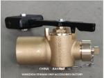Marine Bronze Self-Closing Gate Valve Head For Sounding Pipe Dn50 Cb/T3778-99