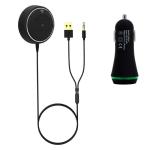 Stereo Sound Speakers Portable Mini Desktop Bluetooth Handsfree Car Kit