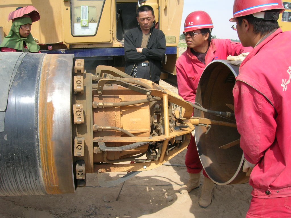 Pipe Internal Mouthpiece for Pipeline Construction Machinery Manufactured in Our Plant