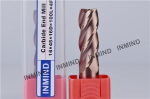 Wholesale Long 4 Flute Carbide Square End Mill CNC Machine Cutting Tool from china suppliers