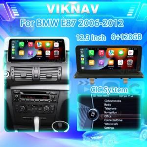 Wholesale Viknav 12.3 inch Car Radio For BMW 1 Series E87 2006-2012 CIC System Navigation with screen DVD Multimedia 128GB from china suppliers