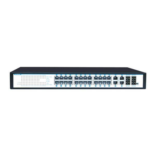 Factory OEM/ODM Switch Tvwplink Gigabit Poe 28 port 24*10/100/1000mbps POE port