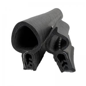 China Custom EDPM Extrusion Profiles Automotive Rubber Door Trim Seals for Air Stopping on sale