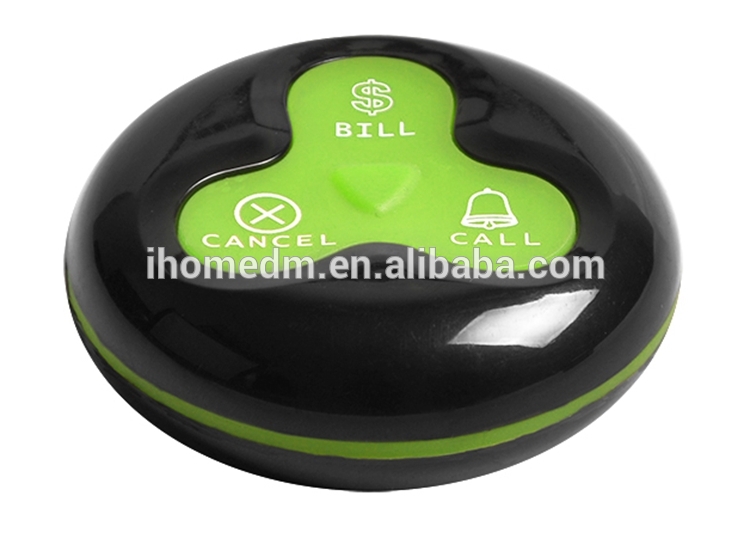 Waiter call for restaurant wireless service