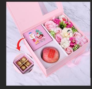 Wholesale Wholesale Christmas Gift Soap Rose Flower Gift Box For Friend from china suppliers