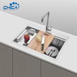 Handmade House Kitchen Sinks Single Bowl SUS304 Stainless Steel Kitchen Sinks