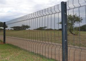 Wholesale 358 Anti Climb Welded Mesh Fencing High Security Galvanized + Pvc Coated from china suppliers