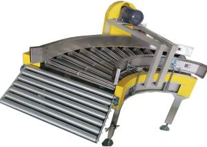 Wholesale Stainless Steel Curve Roller Conveyor With Adjustable Foot SEW Motor 0.75 - 1.5 KW from china suppliers
