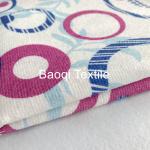 Printed color size 16”100% poly microfiber cleaning cloth， tea towels dry water