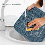 Silicone Suction Cup Licking Pad Cats And Dogs Slow Food Mat For For Food And