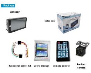 Wholesale Professional 2 Din Car Stereo / Double Din Bluetooth Radio 18 Months Warranty from china suppliers