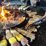 Corten Grill Bbq Charcoal Grill Table Korean Bbq Steel BBQ Grill