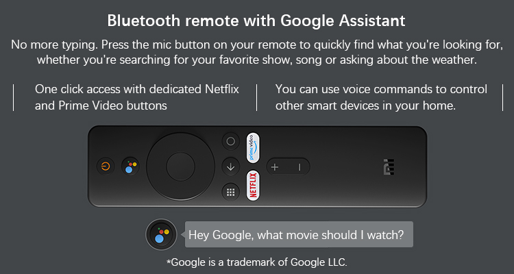 Xiaomi Mi Stick Android 9.0 Quad-core Assistant Netflix Xiaomi Mi Stick TV