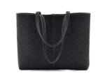 Biodegradable Non Woven Felt Tote Bags For Women Shopping