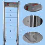 2022 best-selling models walk-through metal detector door 6 zones 99 sensitivity