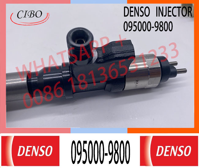 Real price High Quality Common Rail Injector 095000-9800 Diesel Pump Injector 095000-9800 for High Pressure Engine