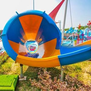 Wholesale Small Speaker Type Aqua Park Slide Tornado Pool Slide International Standard from china suppliers