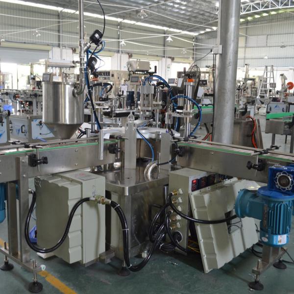 Automatic Liquid Filling Machine for Commodity Glass Bottle Capping and Filling