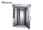Rotating Convection Industrial Baking Oven Digital Timer 3500kg Low Exhaust