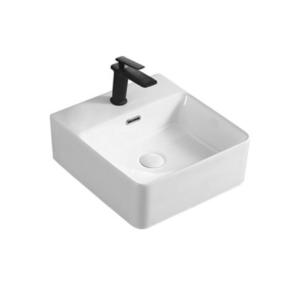 Wholesale Above Counter Installation Ceramic Basin Glossy Finished For Bathroom from china suppliers