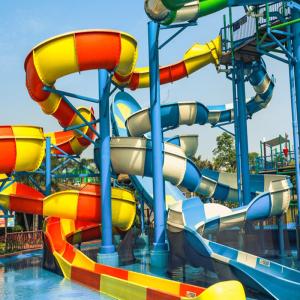 Wholesale Customized Curve Water Slide Water Play Equipment Water Amusement Park from china suppliers