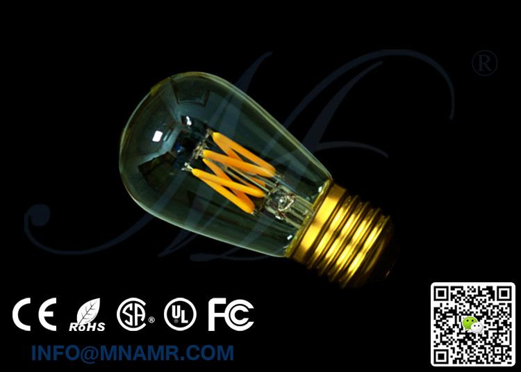 ST45 Edison LED Bulb 2200K 3W E26 E27 B22 Constant Current Warm White Event Party Lighting Decorations