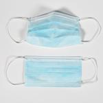 Medical surgical Blue 3 Ply Face Mask Non Woven Soft Non - Irritating High