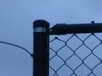 Diamond wire mesh/6ft Black Vinyl Coated Galvanized Chain Link Fence