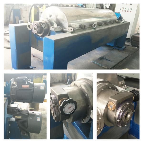 Sedimentation Three Phase Palm Oil Mill CPO Horizontal Tricanter Centrifuge