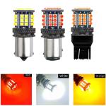 Aluminum Alloy LED Turn Signals Indicators 3030 39 SMD 12v 1156 BA15S 1157