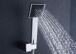 Brass Bathroom Square Shower Set , Thermostatic Shower Systems ROVATE