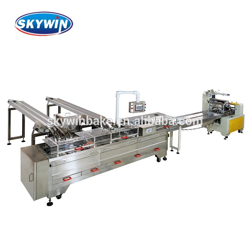 Schneider Transducer Custom Packaging Solutions Biscuit Wrapping Machine