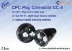 IPl Handles Spare Parts Square CPC Connector For IPL Beauty Machine CC 3