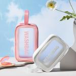 Women Transparent Waterproof Makeup Bag Portable Travel Wash Storage Pouch Large