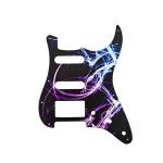 Multicolor Electric Guitar Pickguard 3 Ply 11 Holes Scratch Plate For Standard