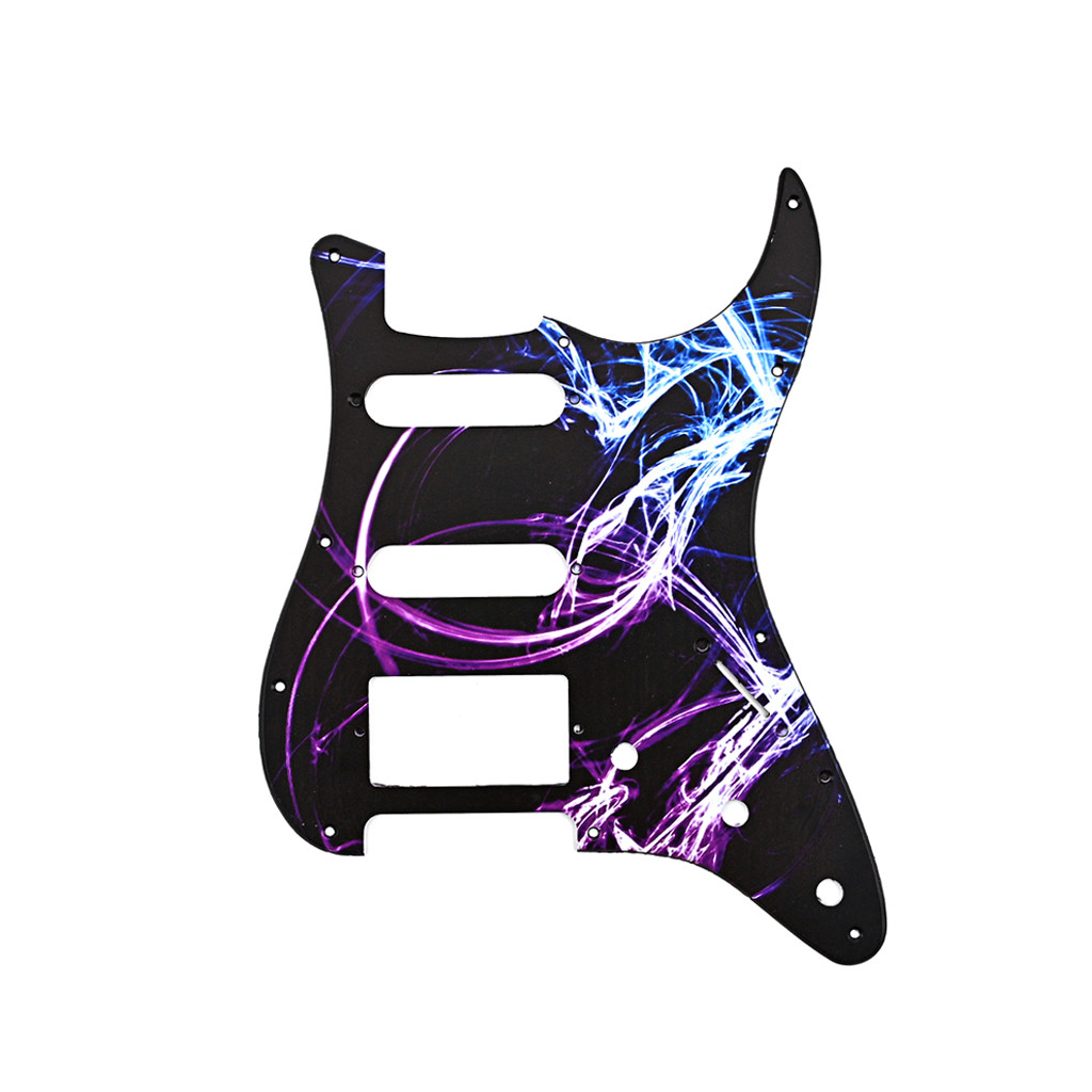 Multicolor Electric Guitar Pickguard 3 Ply 11 Holes Scratch Plate For Standard FD ST Guitar Accessories