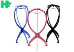 Plastic Wig Stand Wigs Accessories Non Toxic for Long Hair SGS Approve