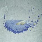 Customized Colour 43D Brushed Polyester Fabric Striped Design