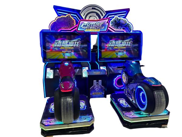Indoor Coin-operated Future Motorcycle Racing Arcade Game Machine