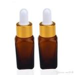 18/410 Essential Oil Spray Bottles Color Frosted Amber Glass Spray Bottles
