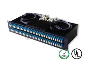 Wholesale 2U Fibre Optic Couplers 850 / 1310nm Duplex LC UPC For Telecom FTTH Equipment from china suppliers