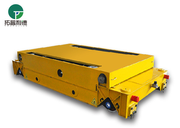 High Frequency Metal Factory Workshop Railway 5 Ton Transfer Cart
