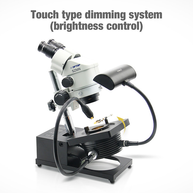 Gem Microscope with Excellent Microscope Head and lighting system FGM-R1A-15