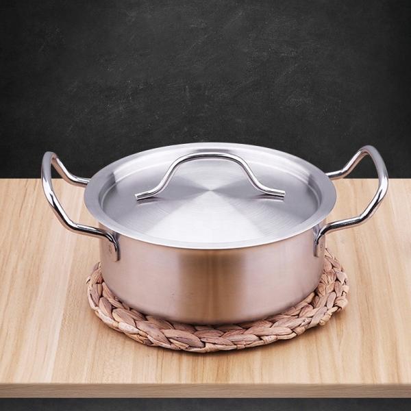 Factory Wholesale Stainless Steel Cooking Soup Stock Pot Thickened Compound