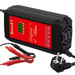 125W Output Power 12V 6A Automatic Repair Car Motorcycle AGM Battery Charger