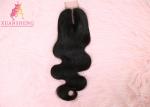 Cuticle Aligned Virgin Brazilian Body Wave Hair 2*6 Transparents Lace