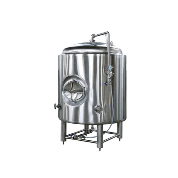 1500L Brewing Insulated Hot Liquid Tank Food Grade With Mirror Polished / 50MM